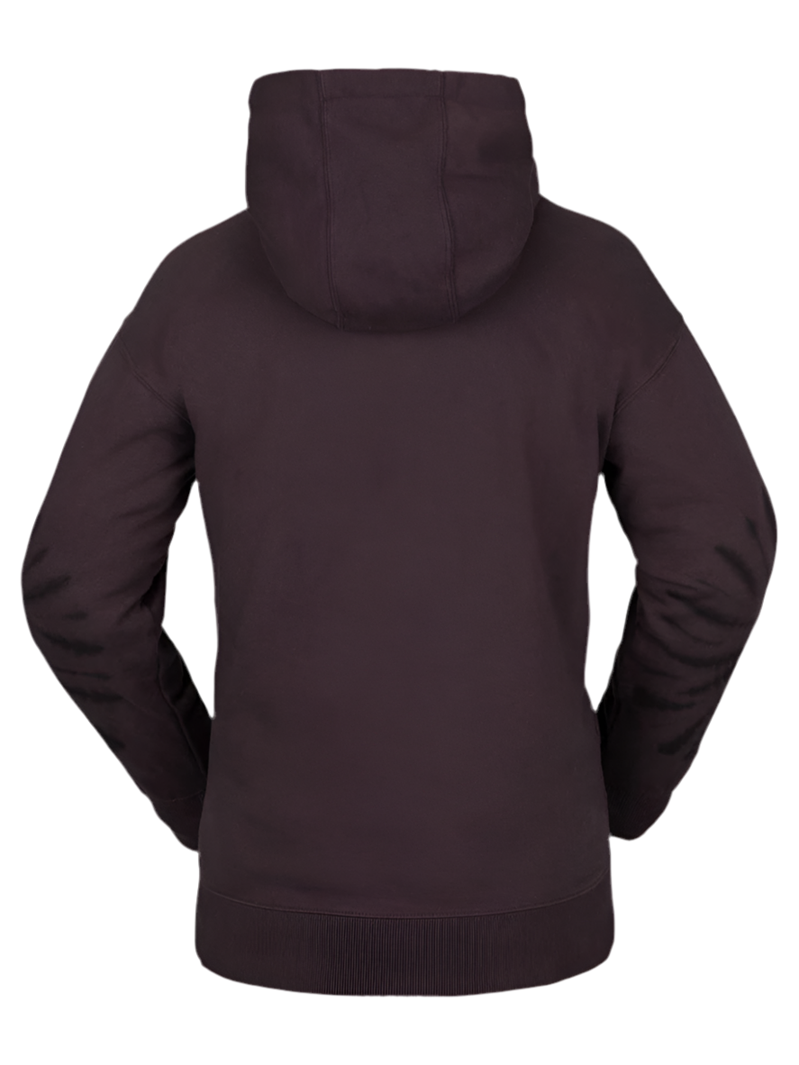 Volcom 'Costus' Hoodie - Black Plum (Women’s)
