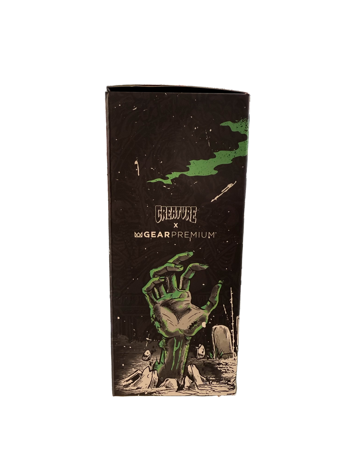 Creature x GEAR Premium 12" 'Spiderweb' Water Pipe - Clear