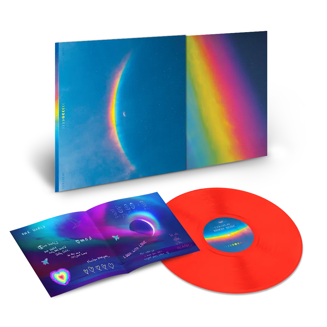 Coldplay / Moon music - LP RED