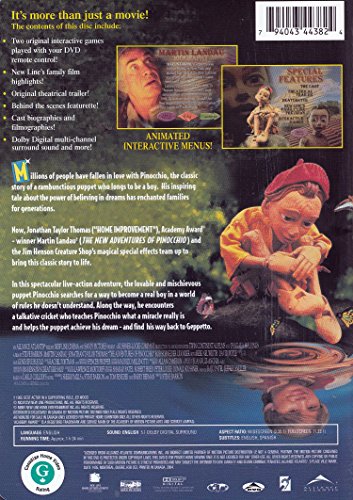 Adventures Of Pinocchio - DVD