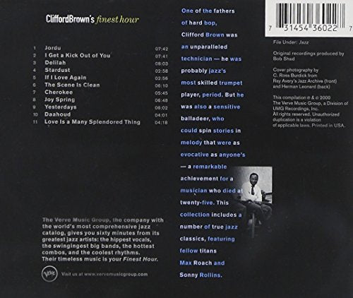 Clifford Brown's Finest Hour