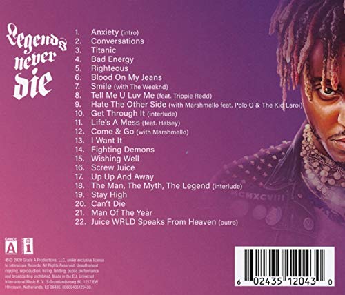 Juice WRLD / Legends Never Die - CD