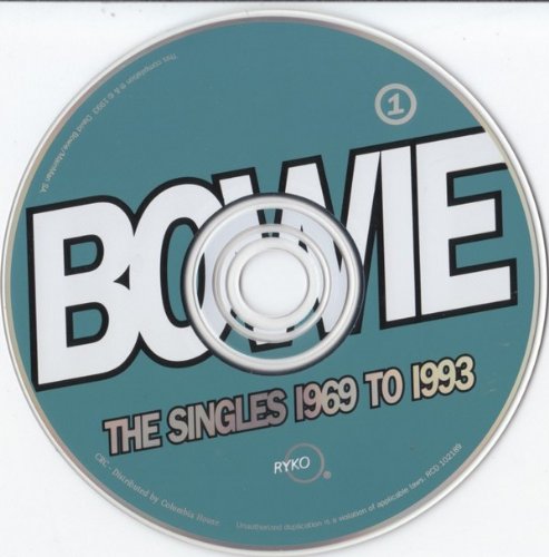 David Bowie / The Singles 1969-1993 (Featuring His greatest Hits) - CD (Used)