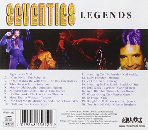 Mud, Rubettes, Bay City Rollers, Juicy Lucy, Ike & Tina Turner..