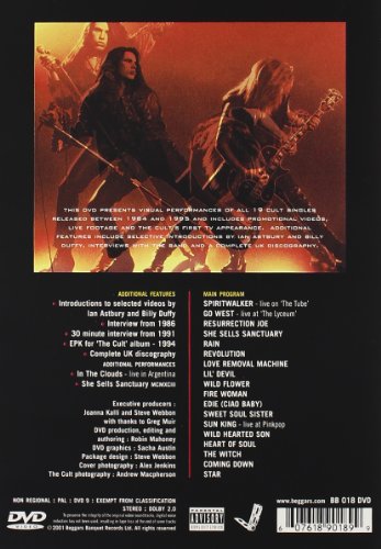 The Cult / Pure Cult: Anthology 1984-1995 - DVD (Used)