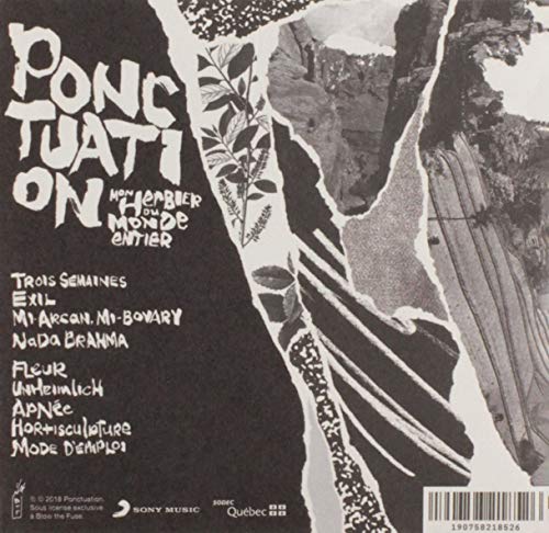 Ponctuation / Mon Herbier Du Monde Entier - CD