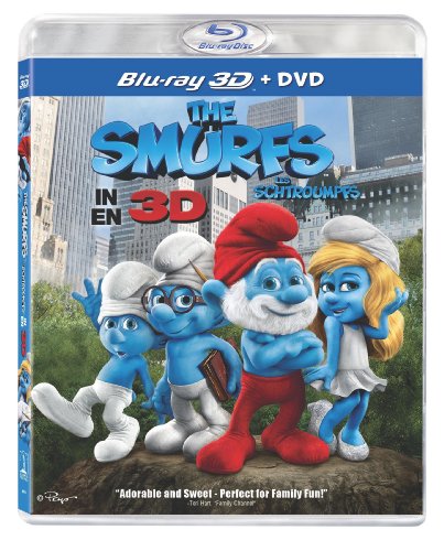 The Smurfs in 3D - 3D Blu-Ray/DVD (Used)
