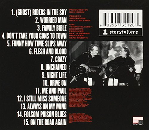 Johnny Cash & Willie Nelson / VH-1 Storytellers - CD
