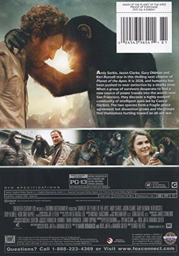 Dawn of the Planet of the Apes - DVD