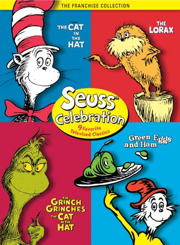 Seuss Celebration (The Grinch Grinches the Cat in the Hat + The Cat in the Hat + Green Eggs and Ham + The Lorax) - DVD