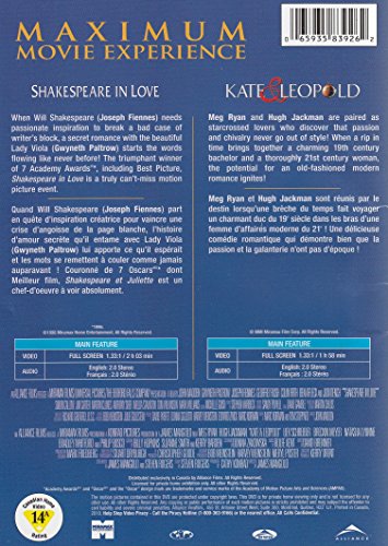 Shakespeare in Love / Kate & Leopold (Double Feature) - DVD