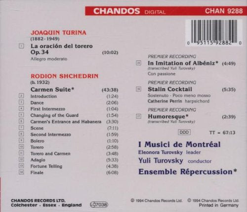 Carmen Suite/ a La Albeniz/ St
