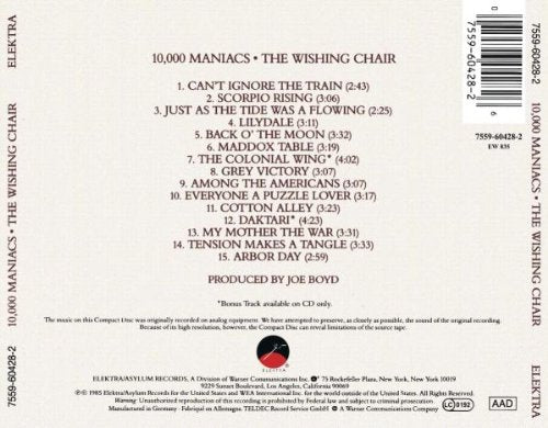 10,000 Maniacs / The Wishing Chair - CD (Occasion)