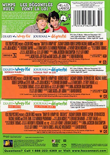 Diary of A Wimpy Kid 1-3 - DVD