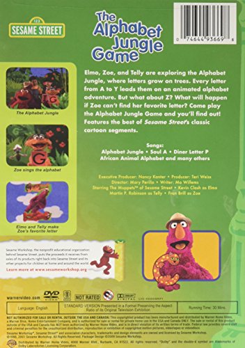 Sesame Street: The Alphabet Jungle Game