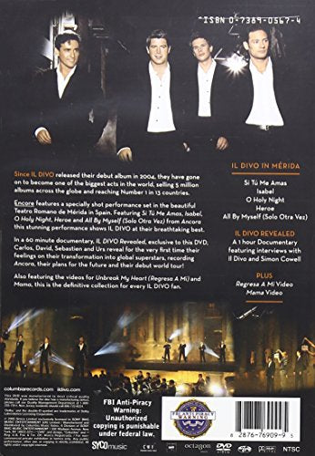 Il Divo: Encore - DVD (Used)