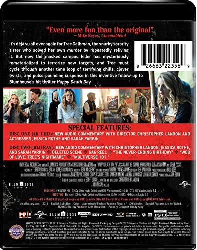 Happy Death Day 2U - 4K/Blu-Ray