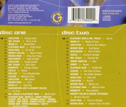 The Biggest Ragga Dancehall Anthems 2000