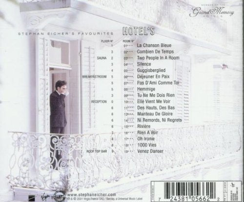 Stephan Eicher / Hotel's - CD