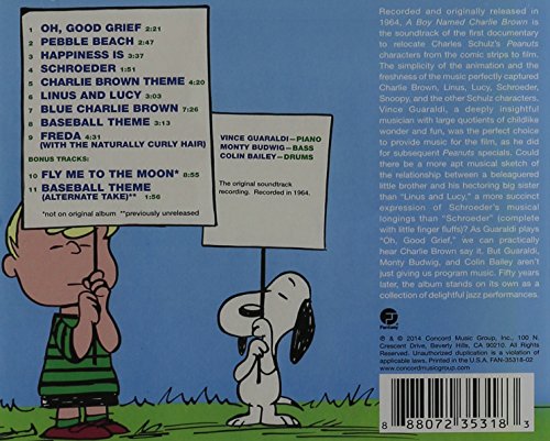 Vince Guaraldi Trio / A Boy Named Charlie Brown - CD