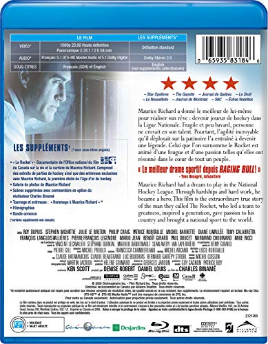 Maurice Richard: The Rocket - Blu-Ray