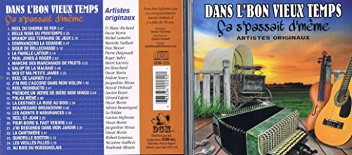 Variés / Dans L'Bon Vieux Temps Ça S'Passait D'Même - CD (Used)