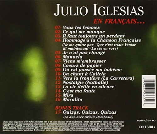 Julio Iglesias / En Francais... - CD