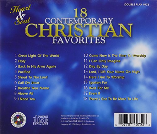 18 Contemporary Christian Favorites