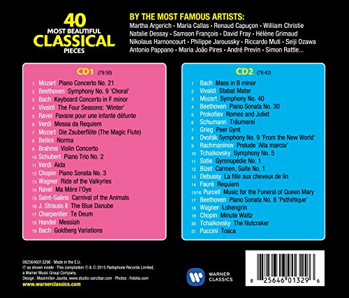 40 Most Beautiful Classical Pieces