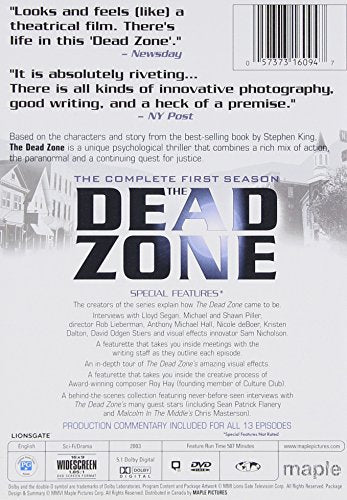 The Dead Zone: The Complete First Season - DVD (Used)