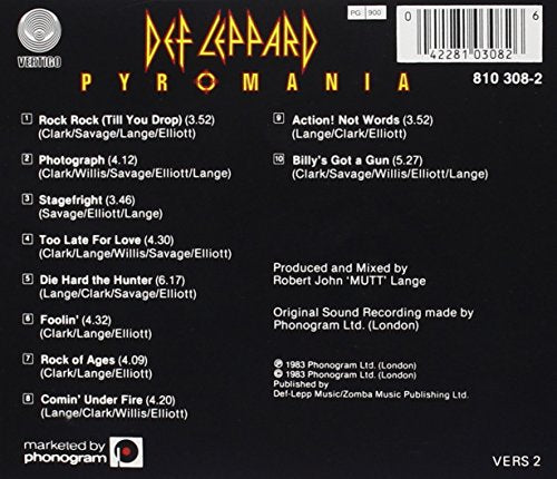 Def Leppard / Pyromania - CD