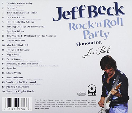 Jeff Beck / Rock 'n' Roll Party: Honoring Les Paul - CD (Used)