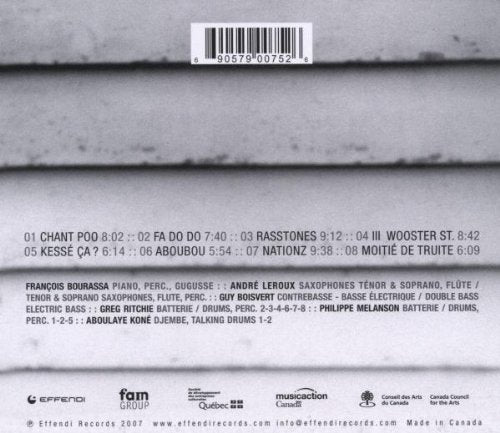 Francois Bourassa Quartet / Rasstones - CD (Used)