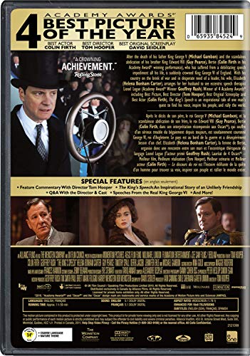 The King's Speech - DVD