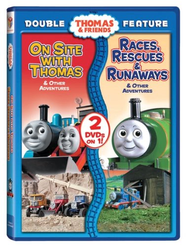 Thomas & Friends / On Site With Thomas + Races, Rescues & Runaways - DVD