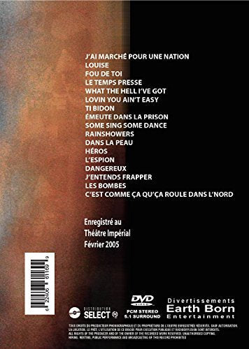 Michel Pagliaro / Live à Quebec - DVD (Used)