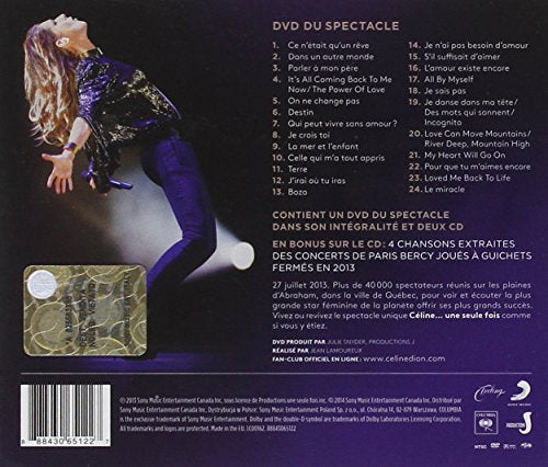 Céline Dion / Céline... Une seule fois (Live 2013) - CD/DVD (Used)