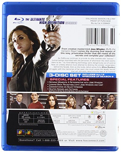 Dollhouse: Season 2 - Blu-Ray (Used)