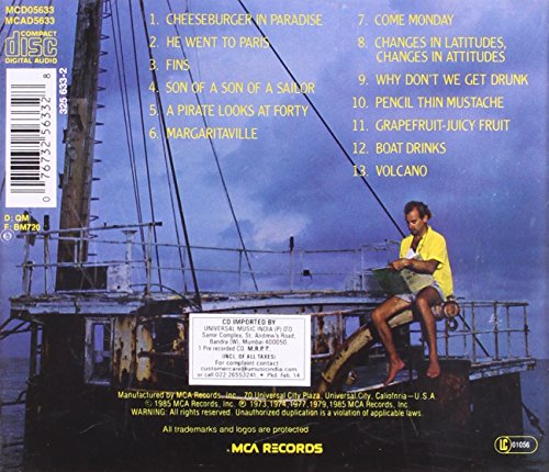 Jimmy Buffett / Songs You Know By Heart - CD (Used)