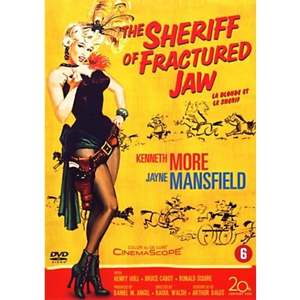 THE SHERIFF OF FRACTURED JAW (1958) (LA BLONDE ET LE SHERIF) DVD ~ Ronald Squire