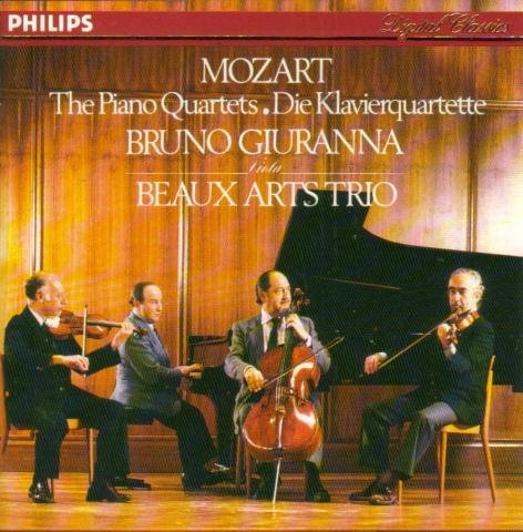 Mozart: The Piano Quartets; Be