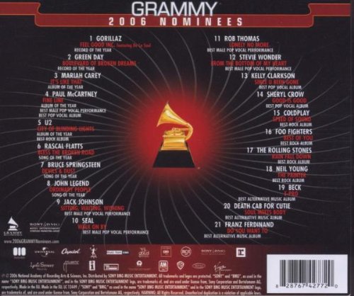 Variés / 2006 Grammy Nominees - CD (Used)
