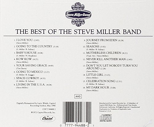 Steve Miller Band / Anthology - CD (Used)