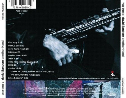 David Sanborn / Another Hand - CD (Used)