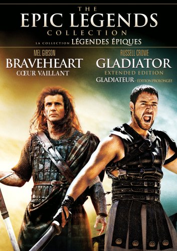 Epic Legends Collection (Braveheart, Gladiator) - DVD (Used)