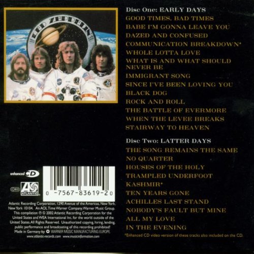 Led Zeppelin / Early Days & Latter Days - CD (Used)