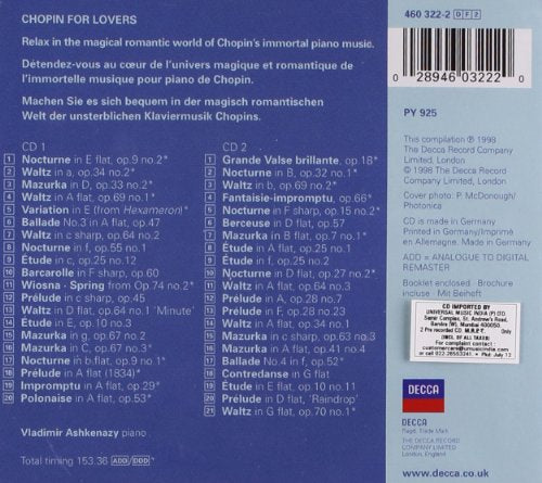 Chopin / Chopin For Lovers - CD (Used)