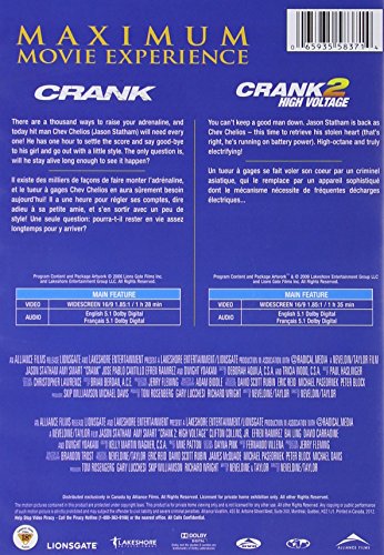 Crank / Crank 2: High Voltage (Double Feature) - DVD (Used)