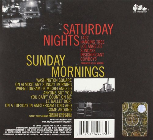 Counting Crows / Saturday Nights And Sunday Mornings - CD (Used)