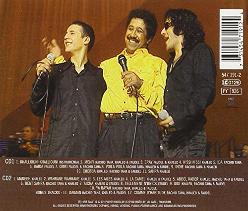 Taha, Khaled & Faudel / 1,2,3 Soleils - CD (Used)